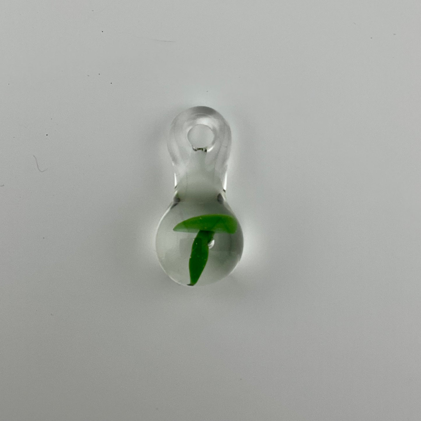 Green Mushroom Pendant