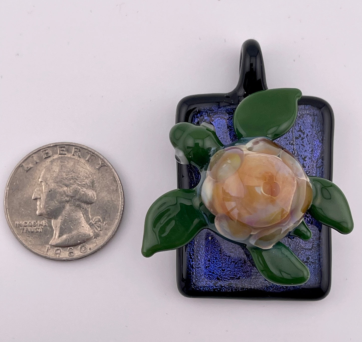 Turtle on Dicro Pendant